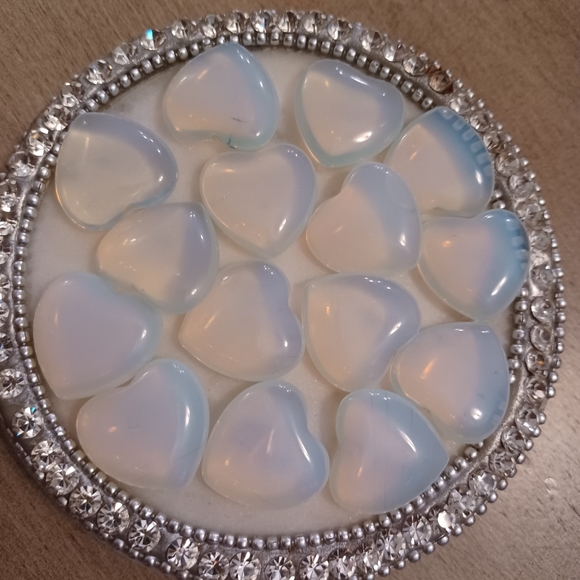 Opalite Mini Heart - Picture 5 of 8